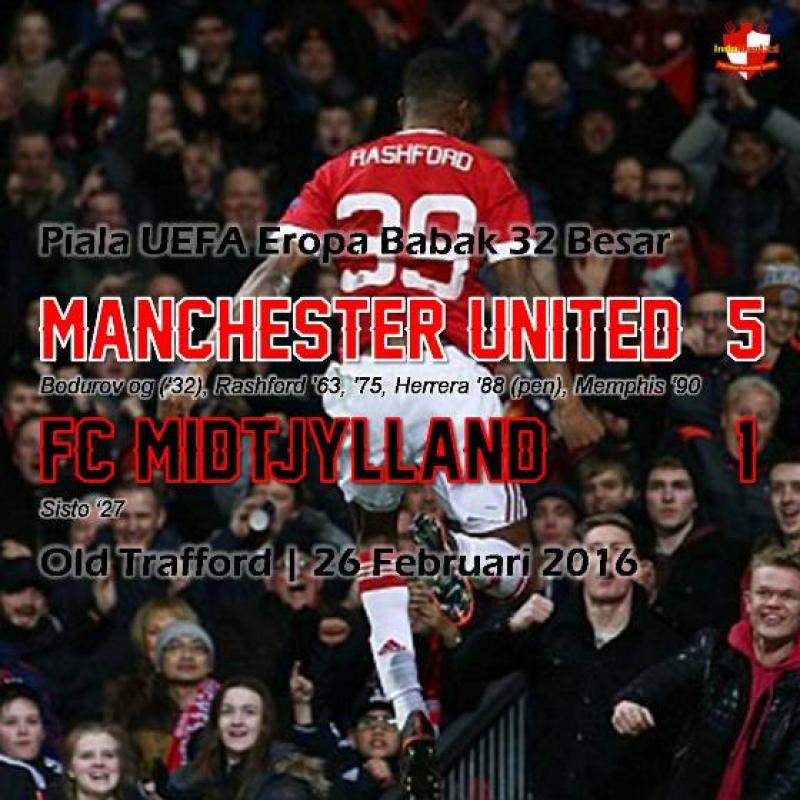 Review: Manchester United 5-1 (6-3) FC Midtjylland